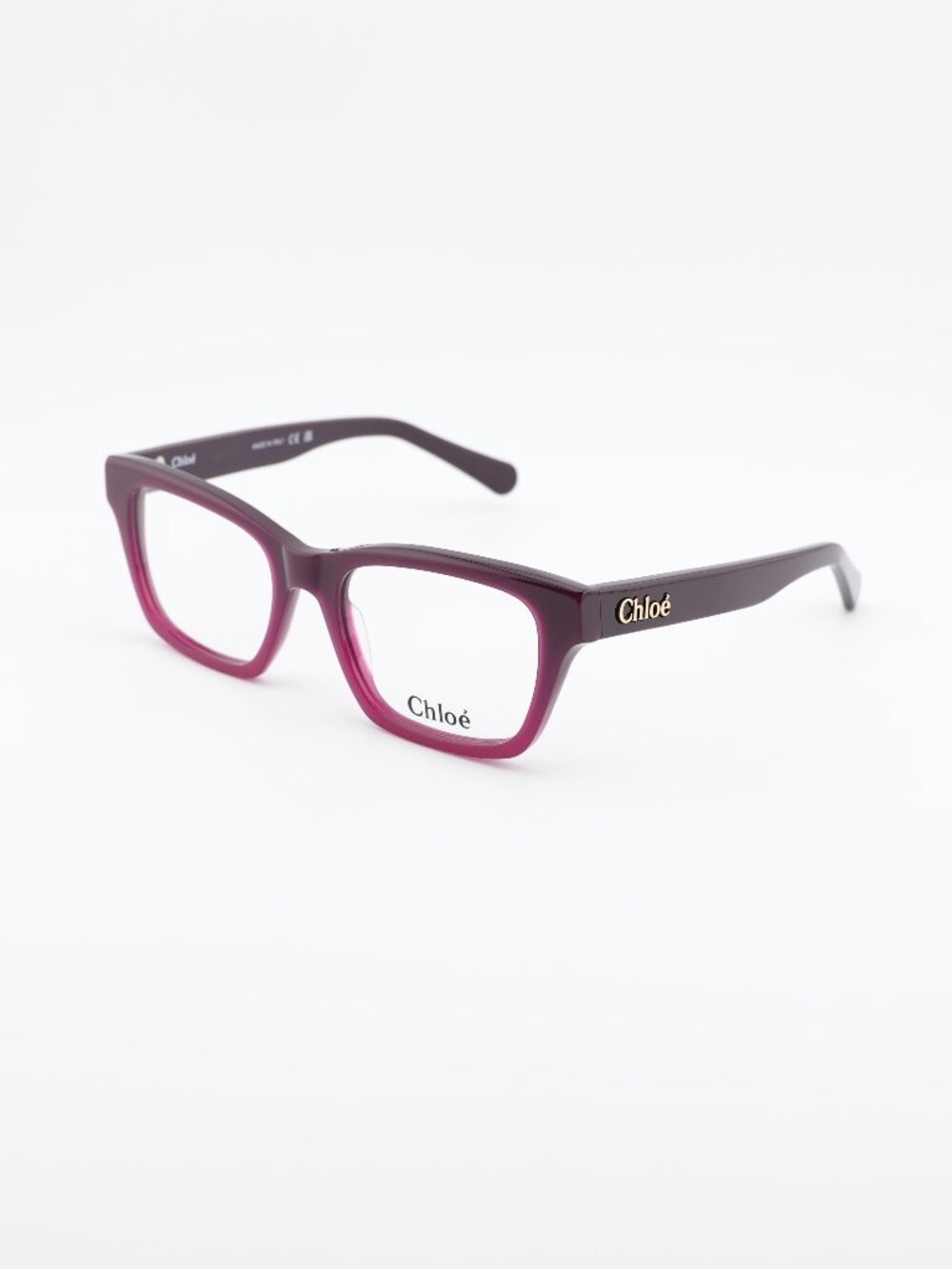 Chloe CH0242O 007 Eyeglasses Bordeaux 53mm Square Frame